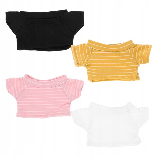 Set 4 Abiti Colorati per Orsetti di Peluche e Bambole – Adatti a Ogni Occasione