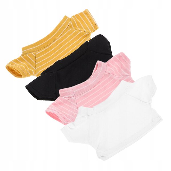 Set 4 Abiti Colorati per Orsetti di Peluche e Bambole – Adatti a Ogni Occasione