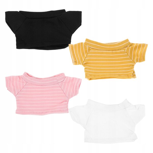 Set 4 Abiti Colorati per Orsetti di Peluche e Bambole – Adatti a Ogni Occasione