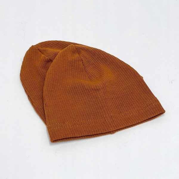 Cappellino in cotone ruggine per bambole Miniland 32 cm e Minikane 28 cm