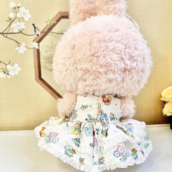 Outfit für 38-cm-Puppe mit abnehmbarem Anhänger und Kopfschmuck