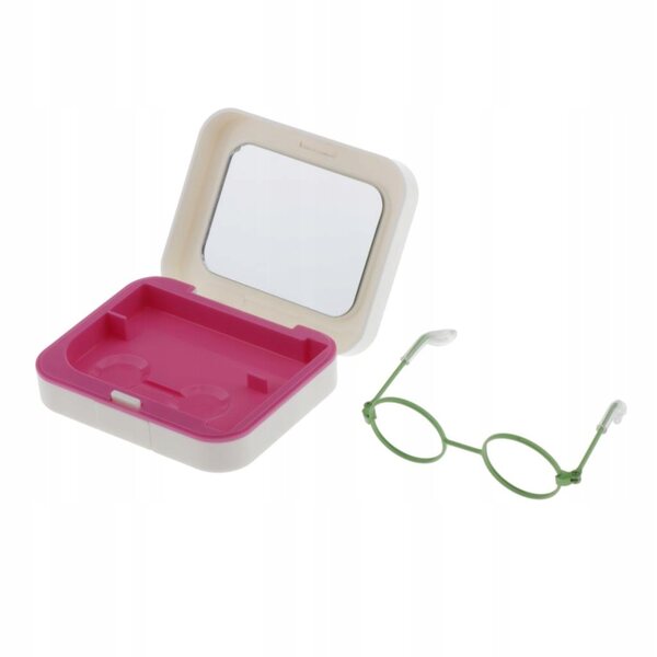 Brille ohne Gläser für BJD 1/3 Puppe mit Aufbewahrungsbox