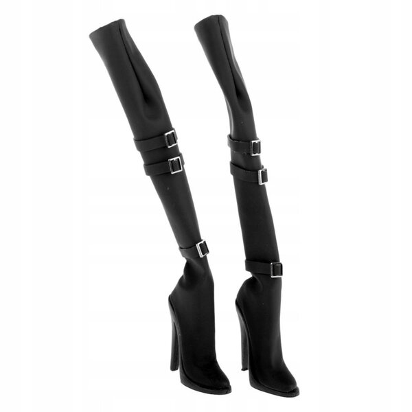 1/6 High Heel PU-Lederschuhe für 12 Zoll große weibliche Actionfiguren