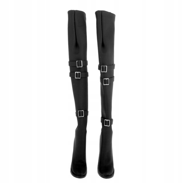 1/6 High Heel PU-Lederschuhe für 12 Zoll große weibliche Actionfiguren