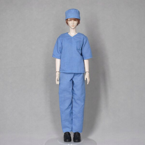 Arztanzug für männliche Puppe 1/6 BJD 12 Zoll handgemachte Kleidung