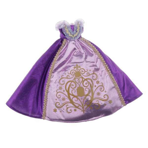 1/6 lila Kleid für Blythe- und DOD-Puppen – handgefertigt, Stoff
