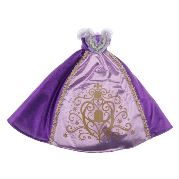 1/6 lila Kleid für Blythe- und DOD-Puppen – handgefertigt, Stoff