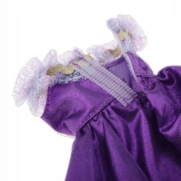 1/6 lila Kleid für Blythe- und DOD-Puppen – handgefertigt, Stoff