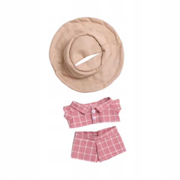 Bekleidungsset für Puppen 15–17 cm – T-Shirt, weiche Hose und Mütze