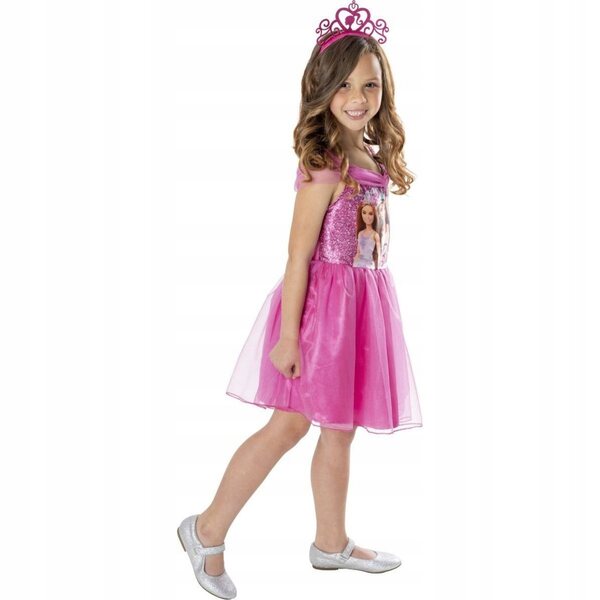 Costume Barbie Classic per Bambina 3-4 Anni Taglia 98-104 cm Rubie's