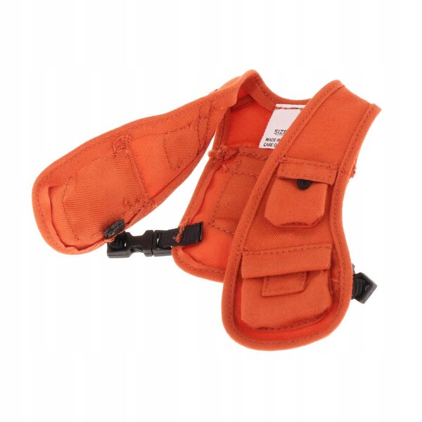 1/12 Orange Weste für 6 Zoll männliche Figuren - Puppenkleidung
