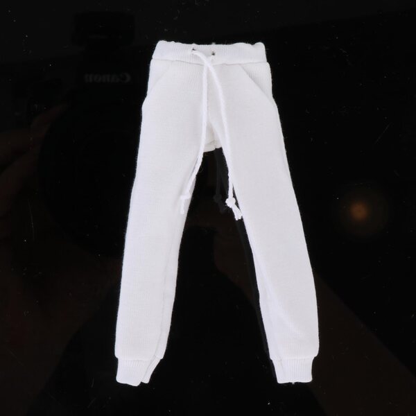 Figurka akcji w skali 1:12 Moda Ubrania Unisex Odzież sportowa Białe spodnie