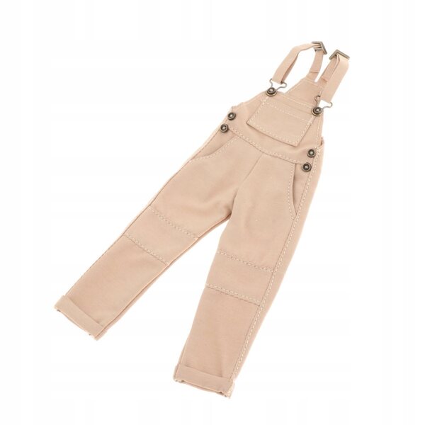 1:12 Cargohose mit mehreren Taschen für männliche Figuren, 6 Zoll, Gelb
