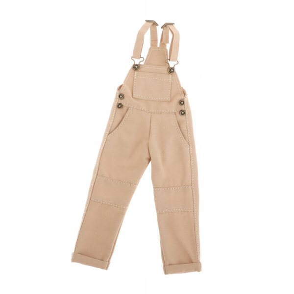 1:12 Cargohose mit mehreren Taschen für männliche Figuren, 6 Zoll, Gelb