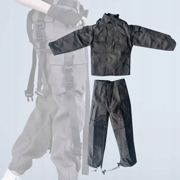Kleidung für 1/6 männliche Figur: Jacke und Hose für 12-Zoll-Puppen