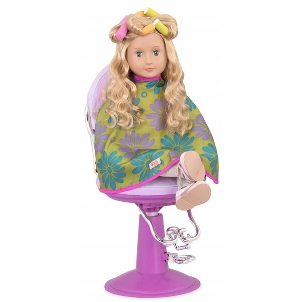 Set Accessori per Capelli per Bambole 46 cm Our Generation - Papilloti e Pettini