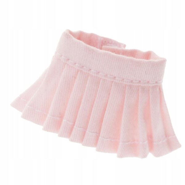 Mini gonna plissettata per bambole OB11 e BJD 1/12 - accessorio moda rosa