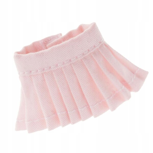 Mini gonna plissettata per bambole OB11 e BJD 1/12 - accessorio moda rosa