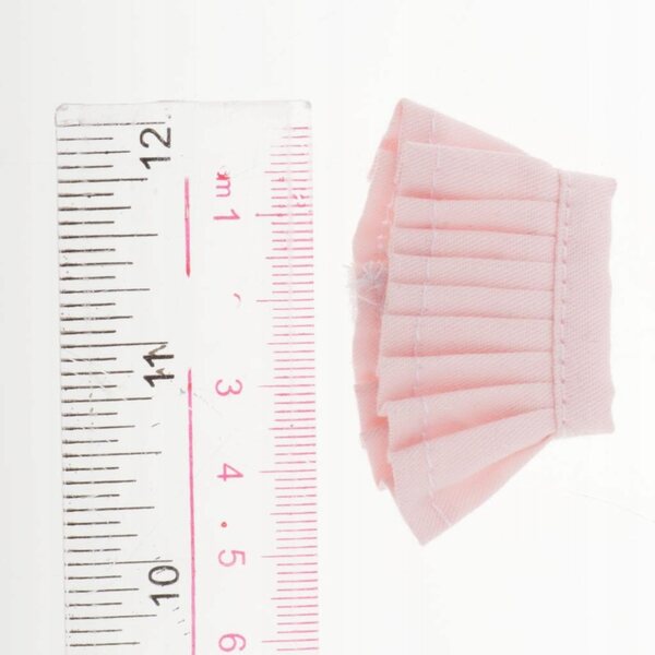 Mini gonna plissettata per bambole OB11 e BJD 1/12 - accessorio moda rosa