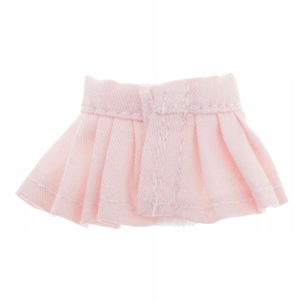 Mini gonna plissettata per bambole OB11 e BJD 1/12 - accessorio moda rosa