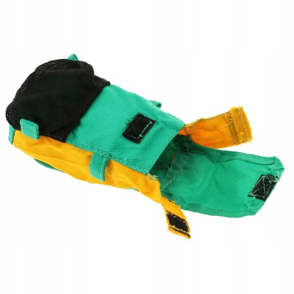 Set abbigliamento militare e zaino verde per bambole 1/6, 28-30 cm