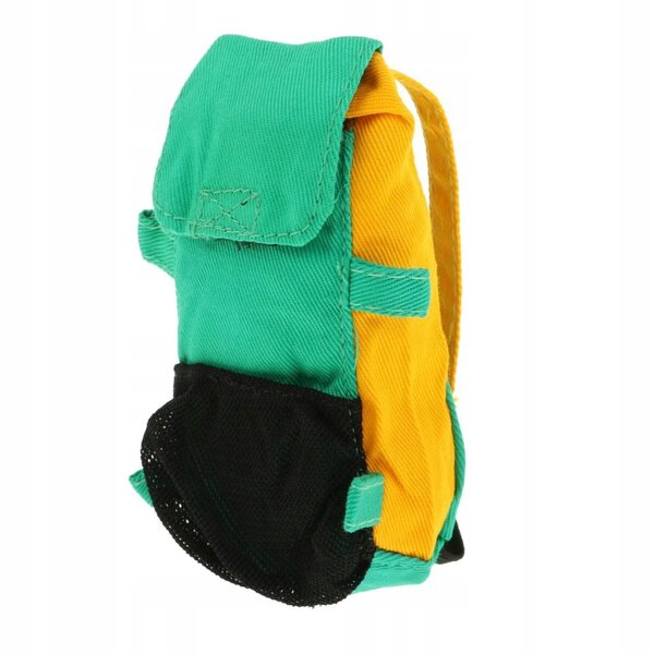 Set abbigliamento militare e zaino verde per bambole 1/6, 28-30 cm
