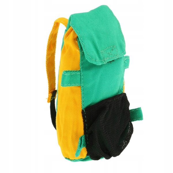 Set abbigliamento militare e zaino verde per bambole 1/6, 28-30 cm
