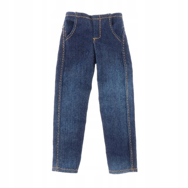 Jeanshose für 1:12 männliche Puppen für 6-Zoll-Actionfiguren