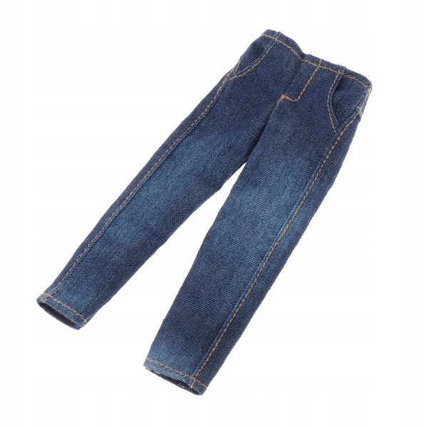 Jeanshose für 1:12 männliche Puppen für 6-Zoll-Actionfiguren