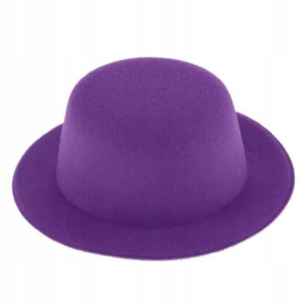 Cylinder in feltro per bambole BJD 1/3 - cappello classico elegante viola