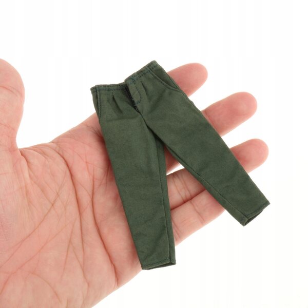 1/12 Mann Grüne Minihose für 6 Zoll Actionfigur, handgefertigt