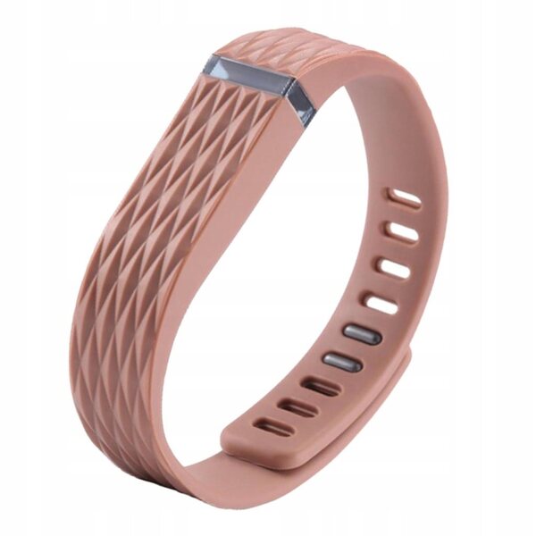 Cinturino sportivo regolabile per smartwatch colore caffè, taglia grande