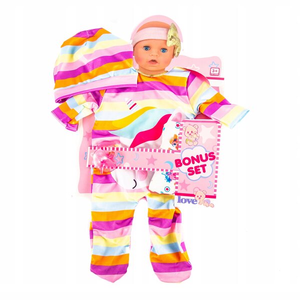 Abbigliamento per bambole 40-45 cm Spioşzki Bobas Unicorno set colorato