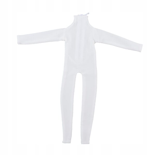 Rajstopy Miniature Bianche per Figure 1:6 - Body Elastico per Bambole 12 pollici