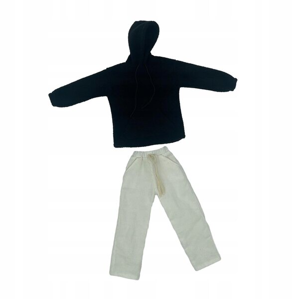 1/6 Bekleidungsset für Mannfigur Modell 12 mit Sweatshirt und Hose