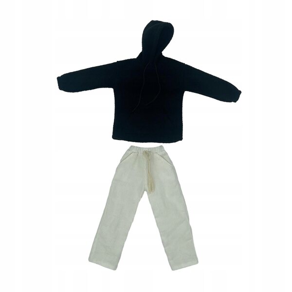 1/6 Bekleidungsset für Mannfigur Modell 12 mit Sweatshirt und Hose