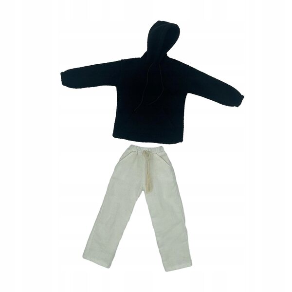 1/6 Bekleidungsset für Mannfigur Modell 12 mit Sweatshirt und Hose