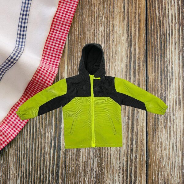 Colcolo Giacca 1:6 Cappotto Lungo Elegante Verde e Grigio per Action Figure 30 cm
