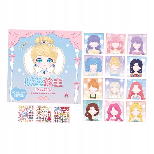 Make A Face – Kreatives und lustiges Stickerbuch für Kinder, 100 Sticker