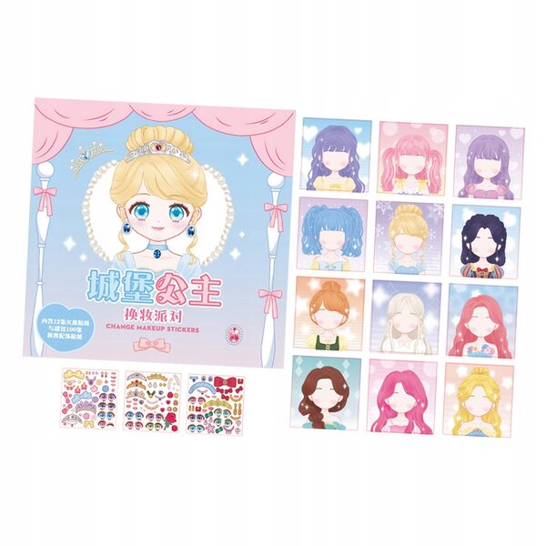 Make A Face – Kreatives und lustiges Stickerbuch für Kinder, 100 Sticker