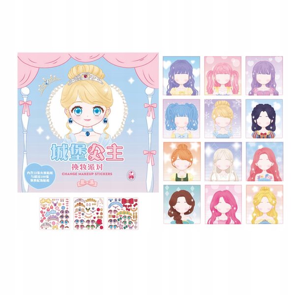 Make A Face – Kreatives und lustiges Stickerbuch für Kinder, 100 Sticker