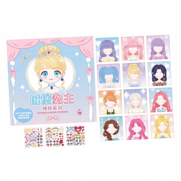 Make A Face – Kreatives und lustiges Stickerbuch für Kinder, 100 Sticker