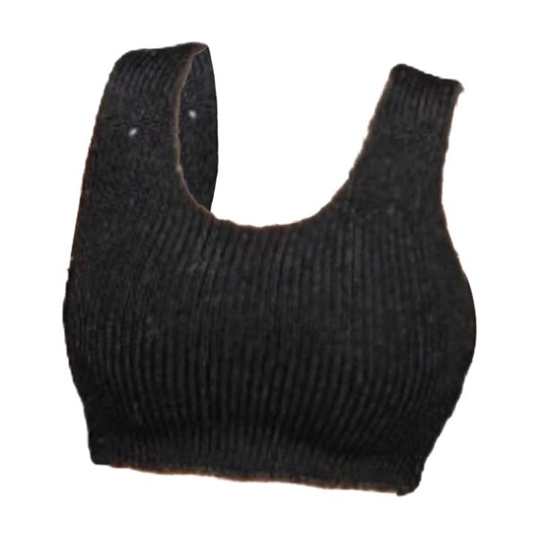 Gilet in scala 1/12 per action figure da 6 pollici, tessuto nero
