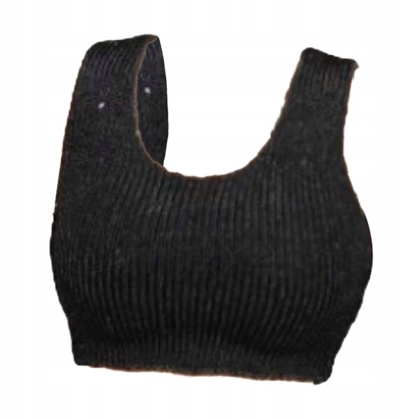 Gilet in scala 1/12 per action figure da 6 pollici, tessuto nero