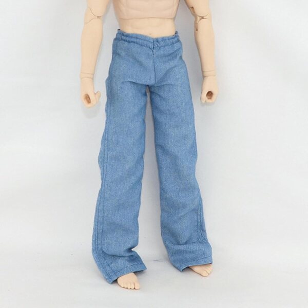 Pantaloni Moda Oversize per Action Figure 1/6 - Tessuto Morbido e Facile da Pulire