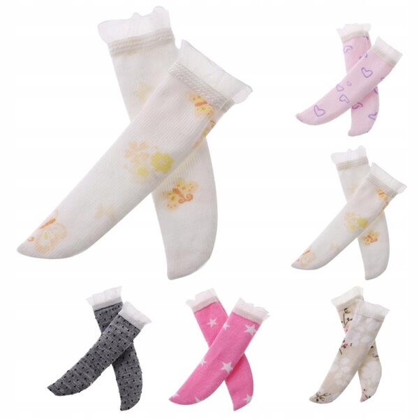 Sottopiedi in pizzo per bambole 12 pollici Blythe, accessori moda unici