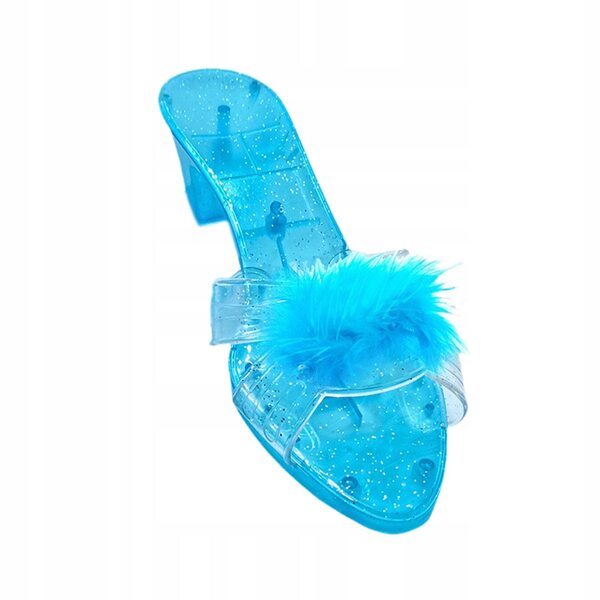 Scarpe slip-on con zeppa Princess per bambina, blu, leggere e comode