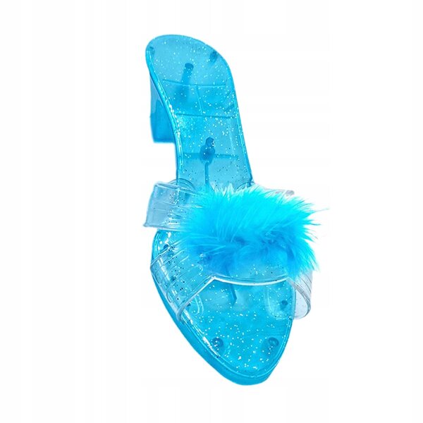 Scarpe slip-on con zeppa Princess per bambina, blu, leggere e comode