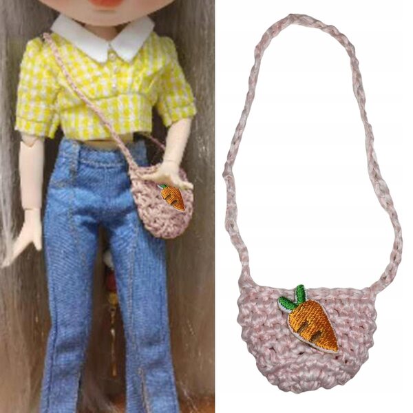 1:6 Basteltasche aus Holz für Puppendekoration und Zubehör