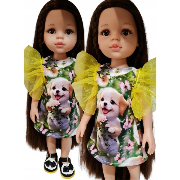 Kleid für Paola Reina Puppe 32 cm – Kleidung mit Tüll für 3+ Puppen